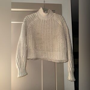 H&M Cream Knit Turtleneck Sweater